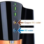 HUL Pureit Copper+ Mineral RO + UV + MF 7 stage Table top / Wall Mountable Black & Copper 8 litres Water Purifier